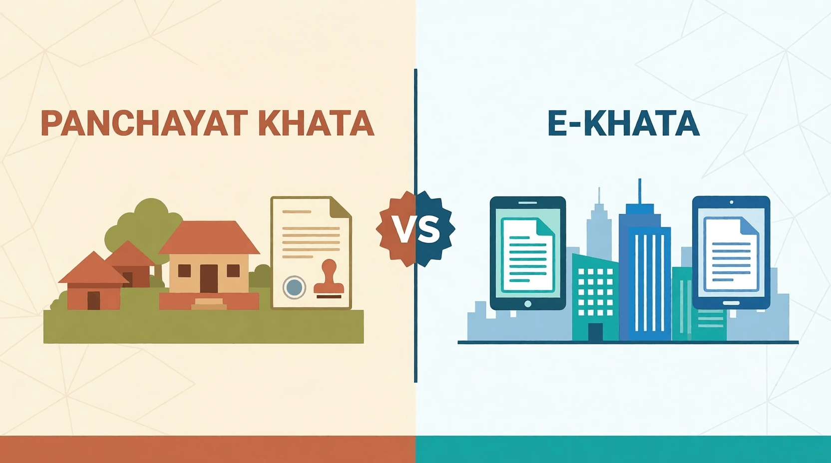Panchayat Khata vs E-Khata comparison for Bangalore properties - Marvel Consultants Blog